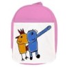 MOCHILA ROSA GALLIFANTE JUEGO DE NIÑOS RETRO PROGRAMA escolar personalizado picnic excursión deporte