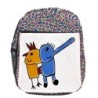 MOCHILA LUNARES ESTAMPADO GALLIFANTE JUEGO DE NIÑOS RETRO PROGRAMA escolar personalizado picnic excursión deporte