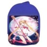 MOCHILA AZUL sailor moon luna personaje anime guerrera escolar personalizado picnic excursión deporte