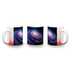 TAZA CON DEGRADADO GALAXIA VIA LACTEA UNIVERSO ESTRELLAS color personalizada