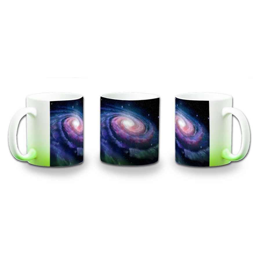 TAZA CON DEGRADADO GALAXIA VIA LACTEA UNIVERSO ESTRELLAS color personalizada