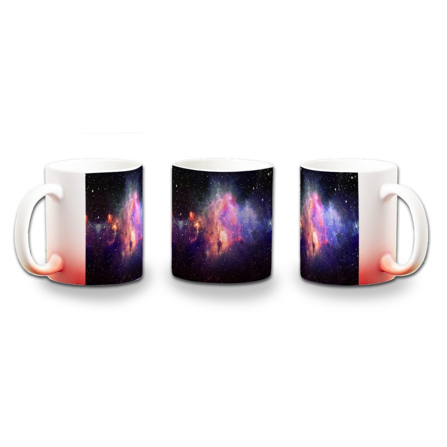 TAZA CON DEGRADADO NEBULOSA GALAXIA UNIVERSO COSMOS color personalizada