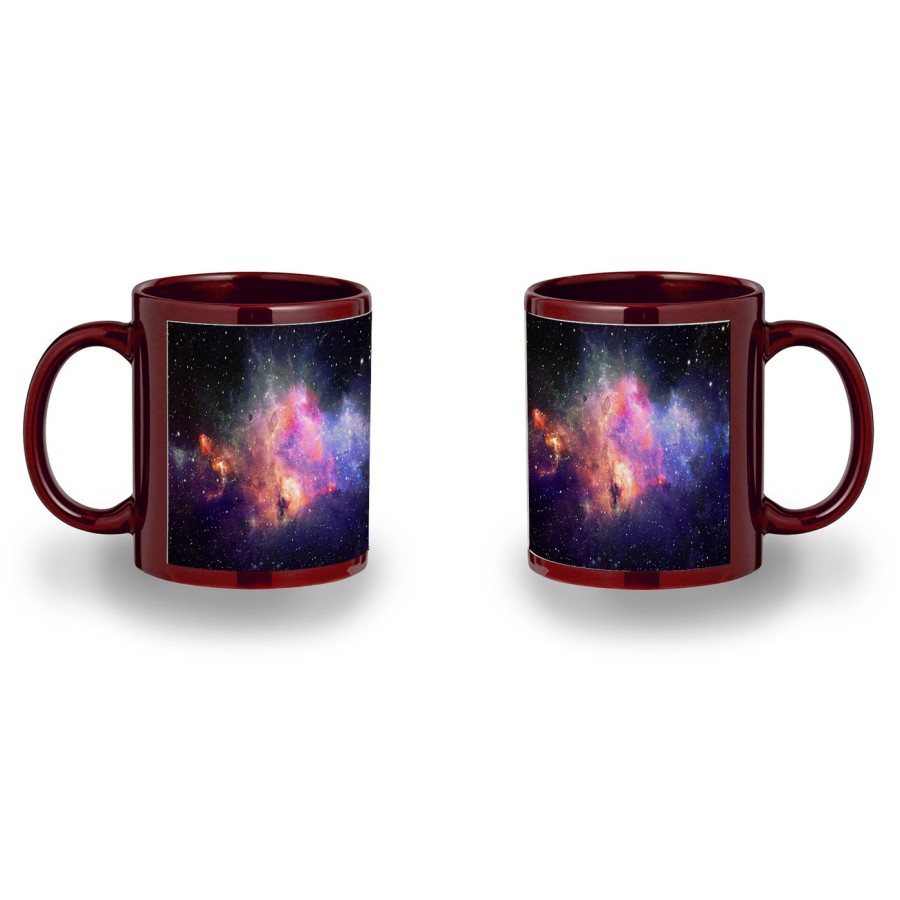 TAZA COLOR RECUADRO NEBULOSA GALAXIA UNIVERSO COSMOS color mug jarra cerveza te infusión