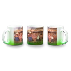 TAZA CON DEGRADADO SERIE ESPINETE RETRO LOS 80 CLASICO color personalizada