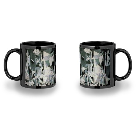 TAZA COLOR RECUADRO CUADRO EL GUERNICA DE PABLO PICASSO color mug jarra cerveza te infusión