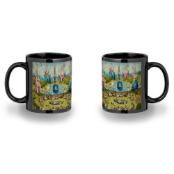 TAZA COLOR RECUADRO CUADRO JARDIN DE LAS DELICIAS EL BOSCO color mug jarra cerveza te infusión