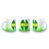 TAZA CON DEGRADADO LOGO NEW TEAM OLIVER Y BENJI FUTBOL color personalizada