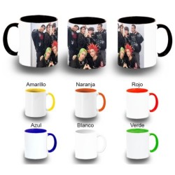 TAZA COLORES cantantes kpop...