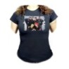 CAMISETA NEGRA MUJER cantantes kpop dxmon burn up spark oferta personalizada