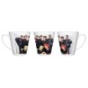 TAZA CÓNICA cantantes kpop dxmon burn up spark conica personalizada