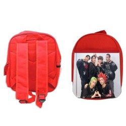 PACK MOCHILA ROJA Y ESTUCHE...