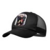 GORRA NEGRA CON REJILLA cantantes kpop dxmon burn up spark moda deporte