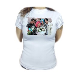 CAMISETA MUJER cantantes...