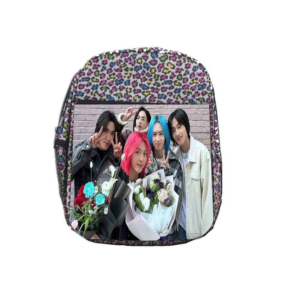 MOCHILA LUNARES ESTAMPADO cantantes kpop dxmon girls love boys love girls escolar personalizado picnic excursión deporte