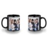 TAZA COMPLETAMENTE NEGRA cantantes kpop geenious voyage zo e personalizada