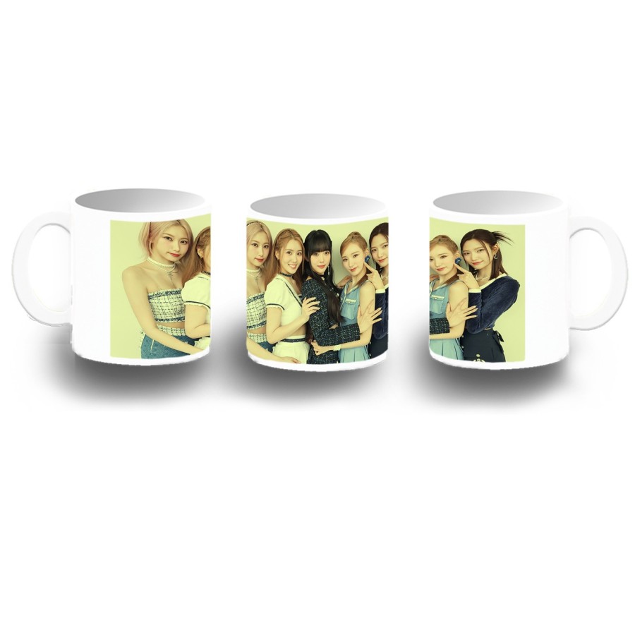 TAZA FOTOLUMINISCENTE cantantes kpop geenious voyage zo e BRILLA OSCURIDAD