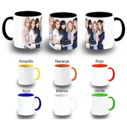 TAZA COLORES cantantes kpop...