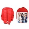 PACK MOCHILA ROJA Y ESTUCHE cantantes kpop geenious voyage zo e material escolar