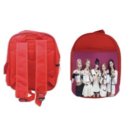 MOCHILA ROJA cantantes kpop geenious ye young si on escolar personalizado