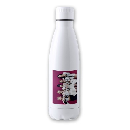 BIDON 700 ML ACERO INOXIDABLE cantantes kpop geenious ye young si on tapon seguridad botella