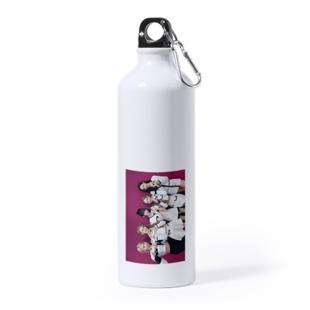 BIDON GRANDE 800 ML ACERO INOXIDABLE cantantes kpop geenious ye young si on deporte deportivo mosqueton botella