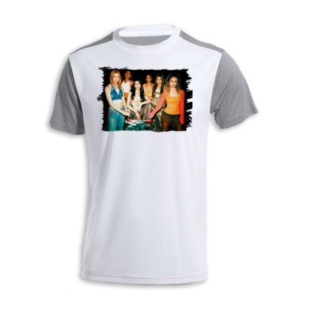 CAMISETA DISEÑO BICOLOR cantantes kpop KATSEYE whatching you personalizada