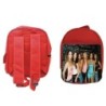 MOCHILA ROJA cantantes kpop KATSEYE stronger than the rain escolar personalizado