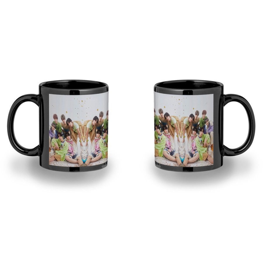 TAZA COMPLETAMENTE NEGRA cantantes kpop ntc regular fact check personalizada