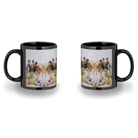 TAZA COMPLETAMENTE NEGRA cantantes kpop ntc regular fact check personalizada