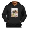 SUDADERA NEGRA CON CAPUCHA cantantes kpop ntc regular fact check adulto poliester algodón personalizada