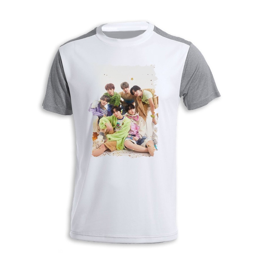 CAMISETA DISEÑO BICOLOR cantantes kpop ntc regular fact check personalizada