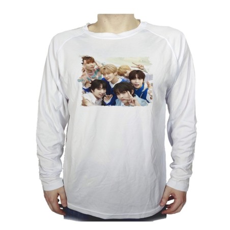 CAMISETA MANGA LARGA cantantes kpop ntc kick it favorite vampire personalizada