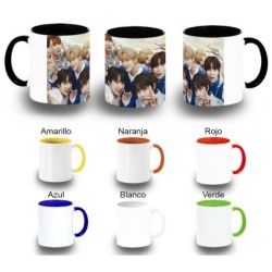 TAZA COLORES cantantes kpop...