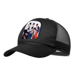 GORRA NEGRA CON REJILLA...