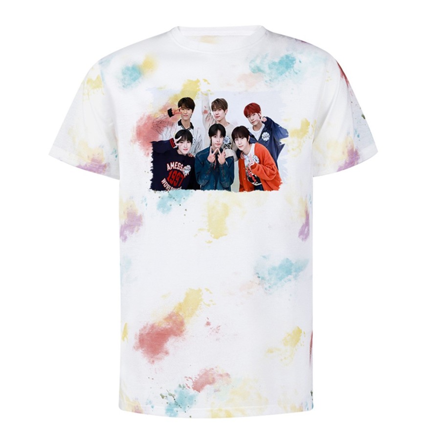 CAMISETA MARCAS COLORES cantantes kpop ntc cherry bomb love on the floor personalizada