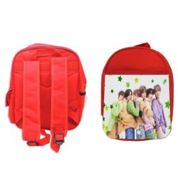 PACK MOCHILA ROJA Y ESTUCHE...