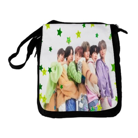 BANDOLERA REPORTERO MEDIANA BOLSO cantantes kpop ntc high way to haven bolsa mochila hombro