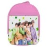 MOCHILA ROSA cantantes kpop ntc high way to haven escolar personalizado picnic excursión deporte