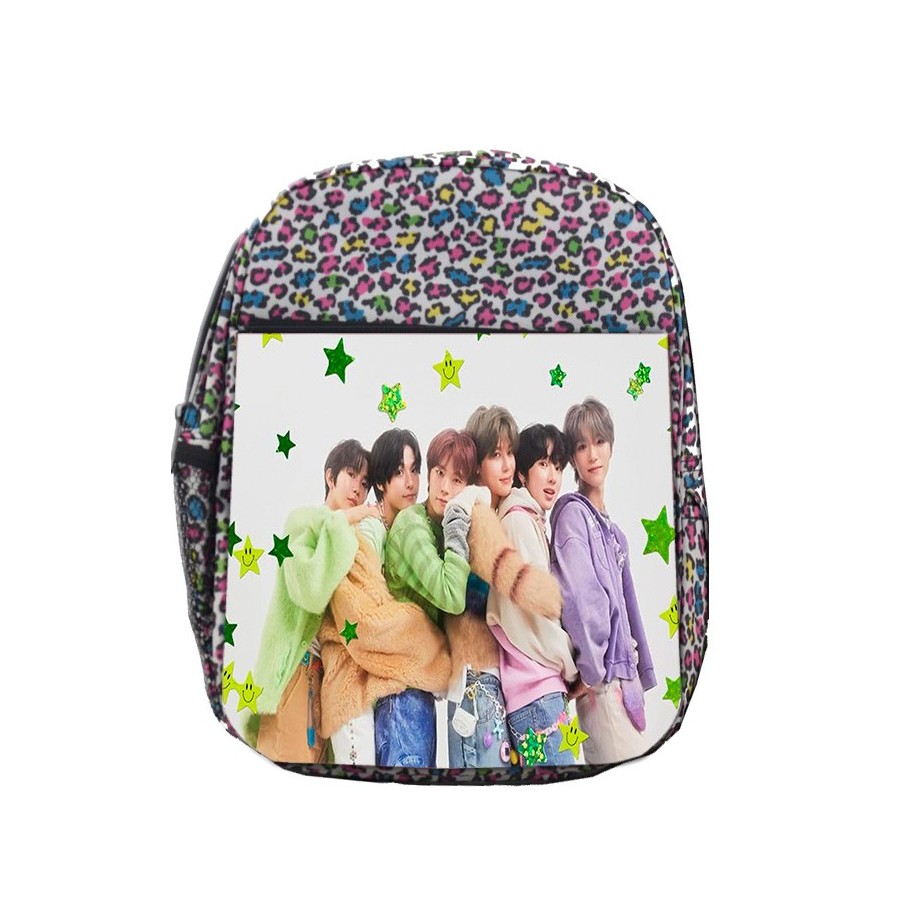 MOCHILA LUNARES ESTAMPADO cantantes kpop ntc high way to haven escolar personalizado picnic excursión deporte