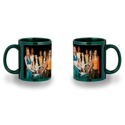 TAZA COLOR RECUADRO cantantes kpop KATSEYE whatching you color mug jarra cerveza te infusión