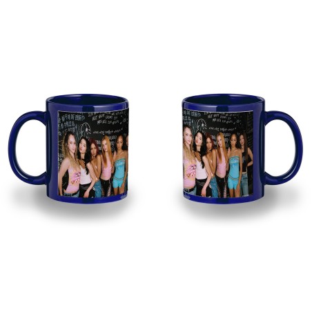 TAZA COLOR RECUADRO cantantes kpop KATSEYE stronger than the rain color mug jarra cerveza te infusión