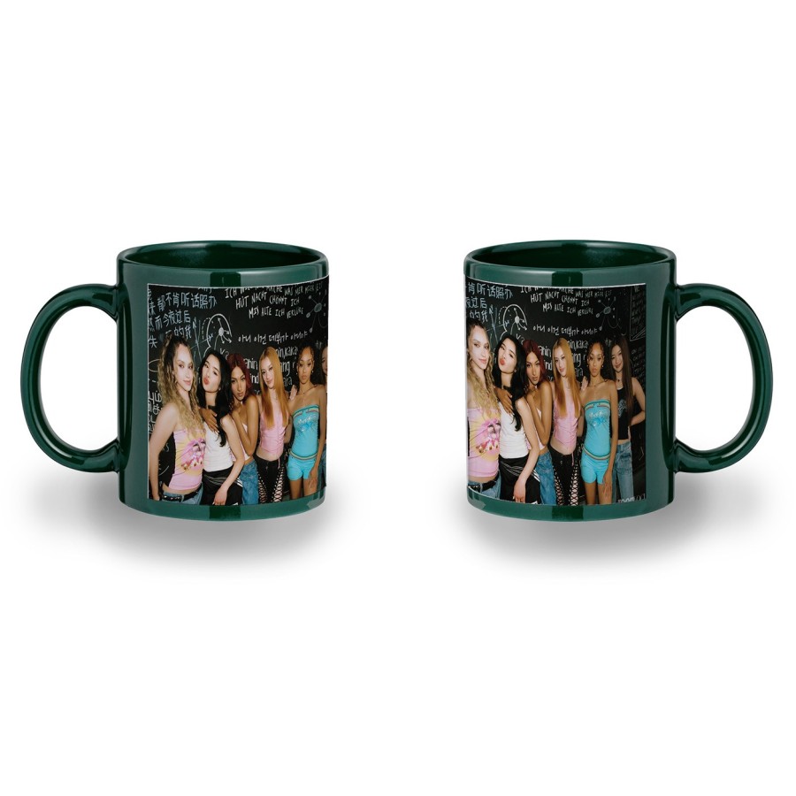 TAZA COLOR RECUADRO cantantes kpop KATSEYE stronger than the rain color mug jarra cerveza te infusión