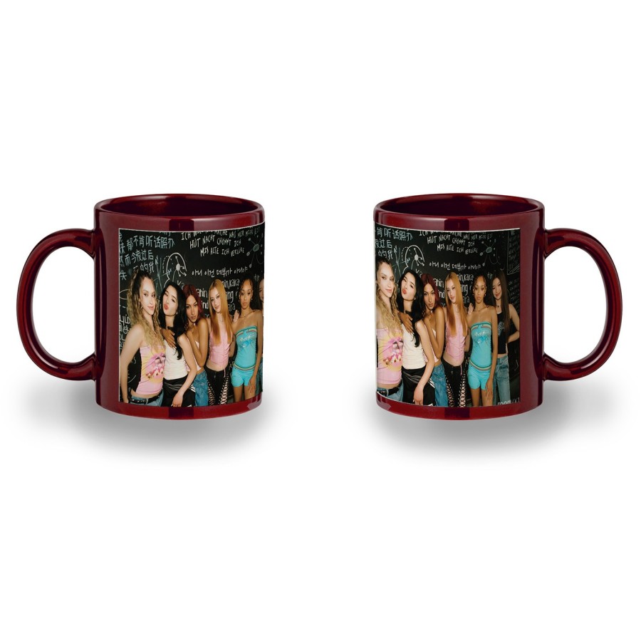 TAZA COLOR RECUADRO cantantes kpop KATSEYE stronger than the rain color mug jarra cerveza te infusión