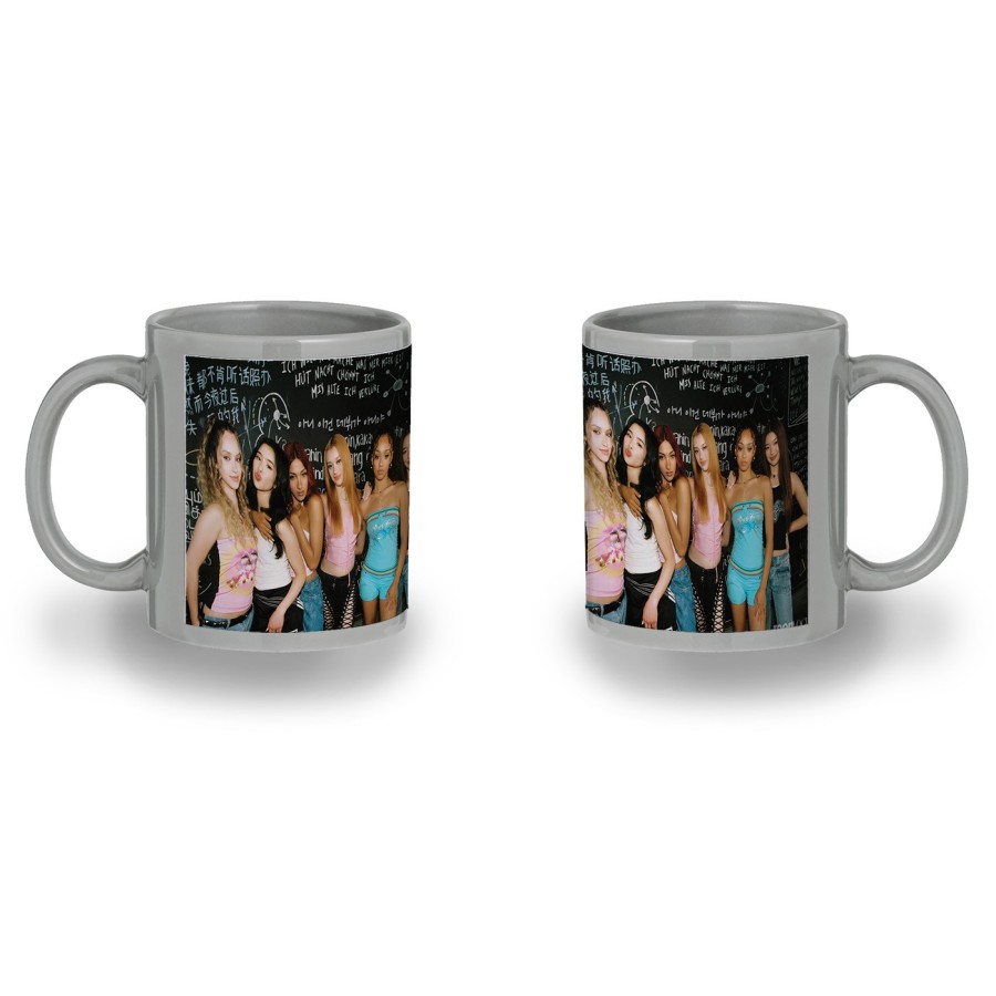 TAZA COLOR RECUADRO cantantes kpop KATSEYE stronger than the rain color mug jarra cerveza te infusión