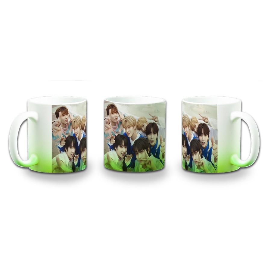 TAZA CON DEGRADADO cantantes kpop ntc kick it favorite vampire color personalizada