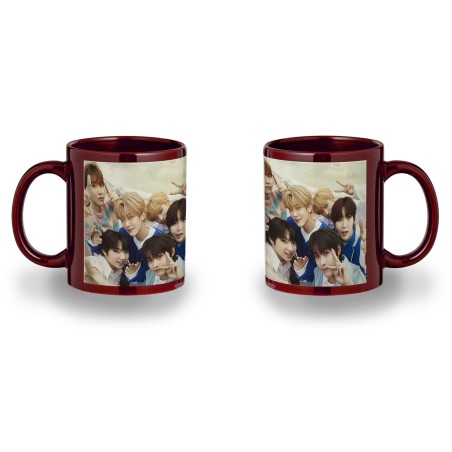 TAZA COLOR RECUADRO cantantes kpop ntc kick it favorite vampire color mug jarra cerveza te infusión