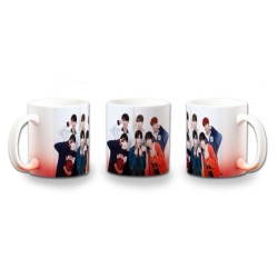 TAZA CON DEGRADADO cantantes kpop ntc cherry bomb love on the floor color personalizada