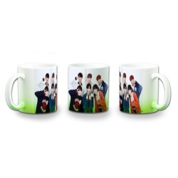 TAZA CON DEGRADADO cantantes kpop ntc cherry bomb love on the floor color personalizada