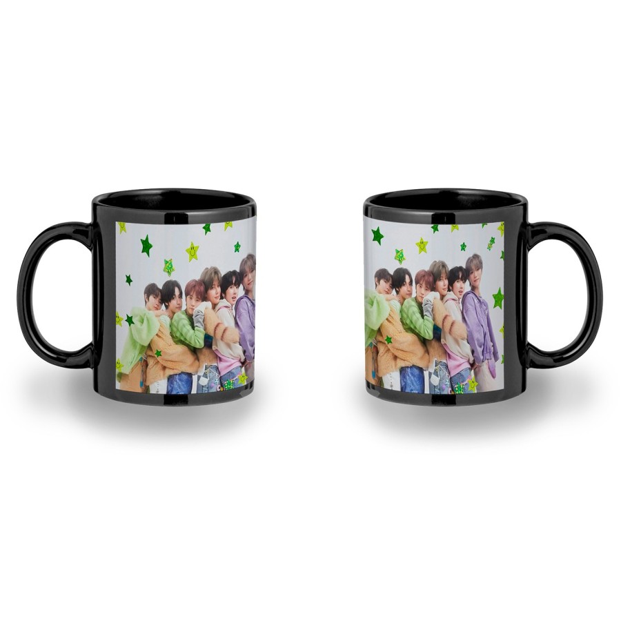 TAZA COLOR RECUADRO cantantes kpop ntc high way to haven color mug jarra cerveza te infusión