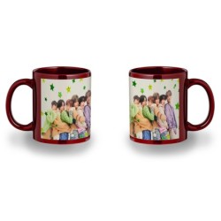 TAZA COLOR RECUADRO cantantes kpop ntc high way to haven color mug jarra cerveza te infusión